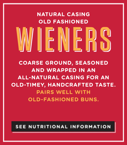 NATURAL CASING OLD FASHIONED WIENERS